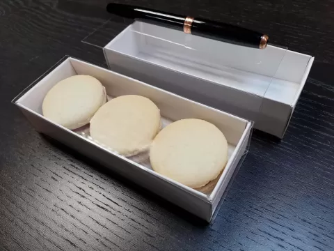 Cutie pentru 3 macarons M791
