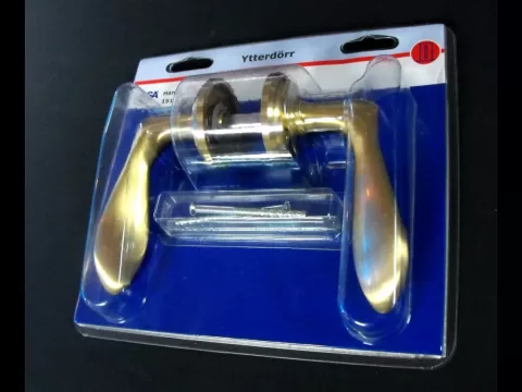 Blistere transparente din plastic pentru accesorii feronerie M4050