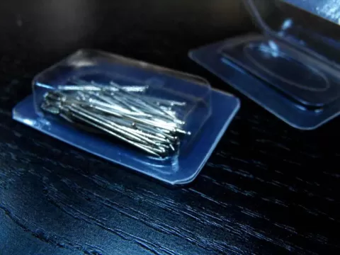 Blistere transparente din plastic pentru carlige pescuit M4003