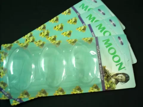 Blistere transparente din plastic pentru sapun M4259 si M4260