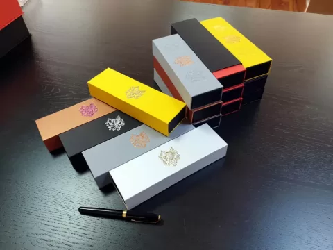 Cutii rigide pentru pixuri (model 6086)