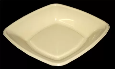 Farfurii transparente din plastic pentru catering